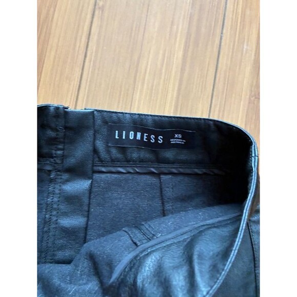 LIONESS Rizzo Vegan Leather Mini Skirt - Size XS - Picture 4 of 5